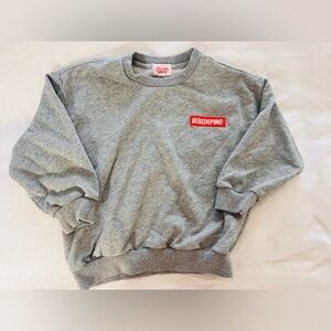 Gray boy’s sweatshirt